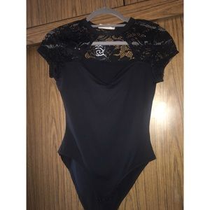 black t shirt bodysuit